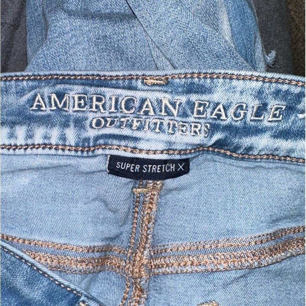 AEO Ripped & Thrashed Jegging Jeans Super Stretch X - Picture 8 of 10